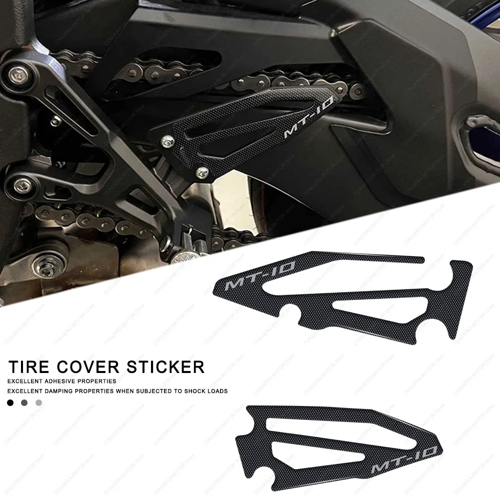 

for MT-10 MT 10 SP 3D Gel Epoxy Resin Sticker Motorcycle Accessories Tire Cover Sticker Anti-Slip Protection Sticker