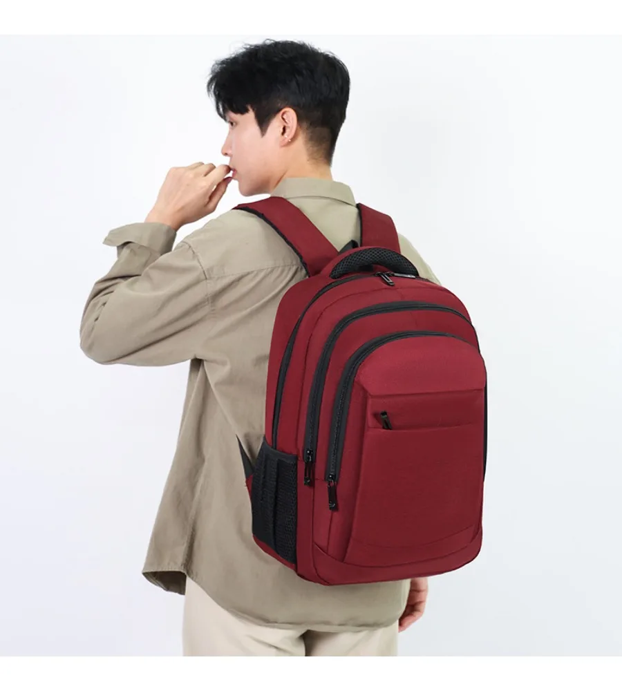 Computer travel backpack junior high school student schoolbag leisure backpack backpack men and women outdoor commuting