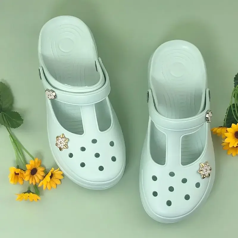 

Breathable Woman Slippers Platform Shoes for Women H Sandal Casual Cheap Liquidation Slides Easy Wears High Quality Eva Sandals