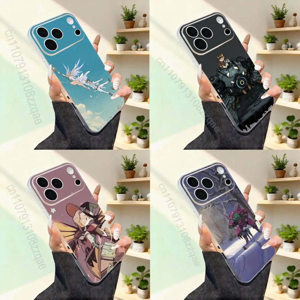 

Game O-Overwatch-S Cute For iPhone 11,12,13,14,15,16,17,Pro,Max,Plus,Mini,SE4,E Phone Case With Magsafe Wireless