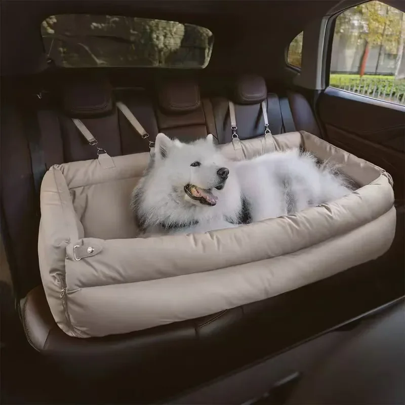 Large Plush Pet Bed Washable Cat Dog House Winter Warm Kennel Removable Cushion Universal Sofa for Small Medium Animals