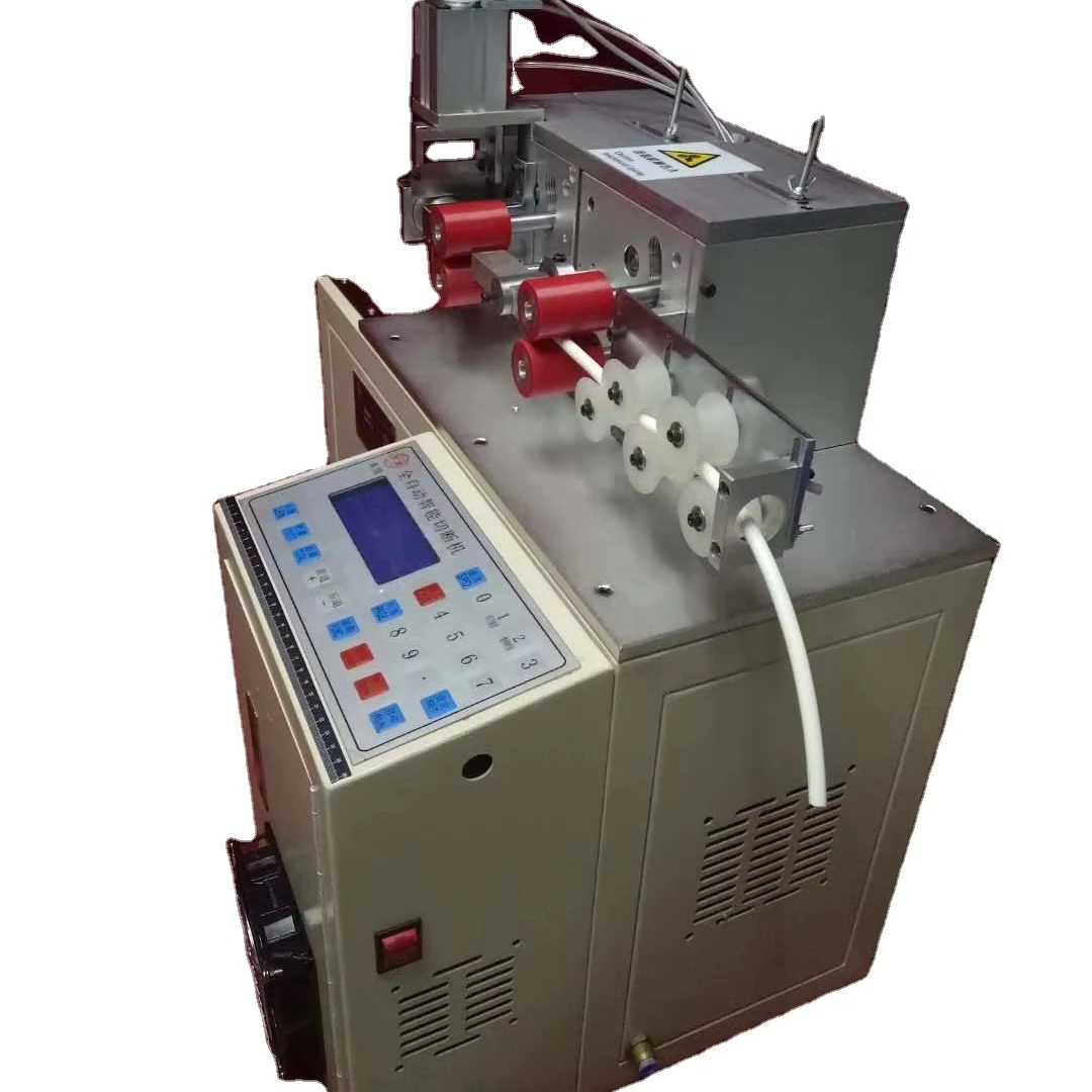 

PVC Corrugated Pipe Cutting Machine Shrink Tube Hose Rubber Cutting Machine Automatic Hard Plastic Cutting