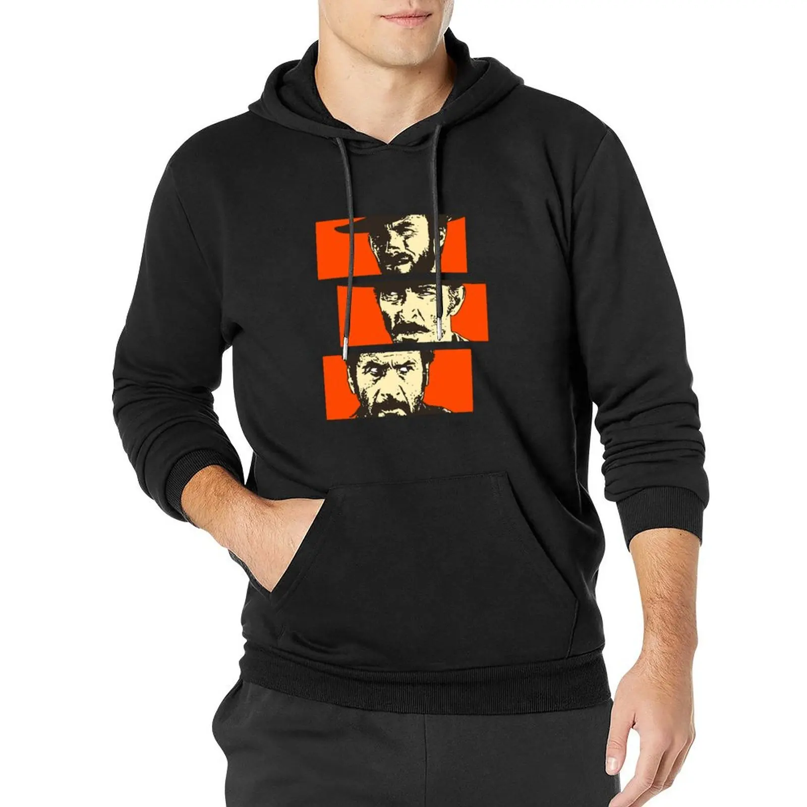 The Good The Bad And The Ugly Pullover Hoodie fashion men autumn hoodie graphic