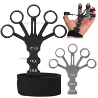 Hand Grip Strengthener Physical Tools Guitar Finger Trainer Training and Exercise Gym 6th Level Resistance Gripster Expander