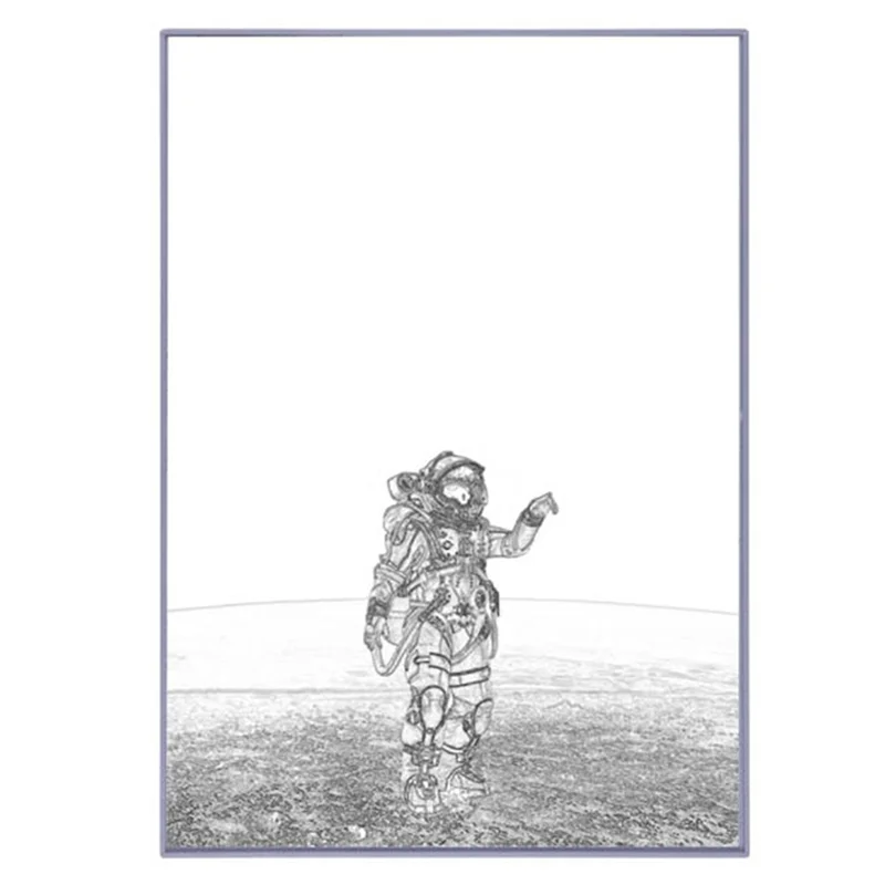 AC88-USB Plug Dimming Romantic Home LED Beautiful City Night View Light Painting HD Picture Narrow Bezel Decorations Lamp