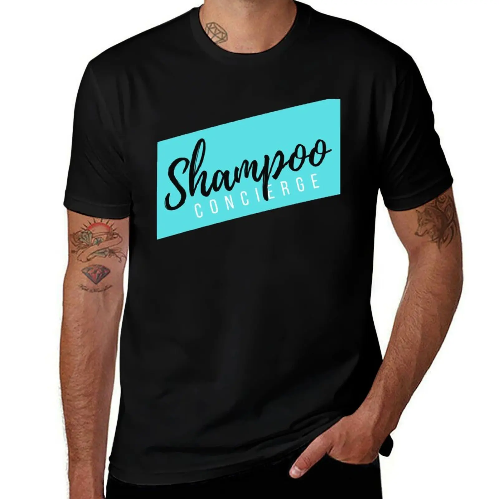Shampoo Concierge T-Shirt Comfortable Workout Short Sleeve Shirt T-Shirt