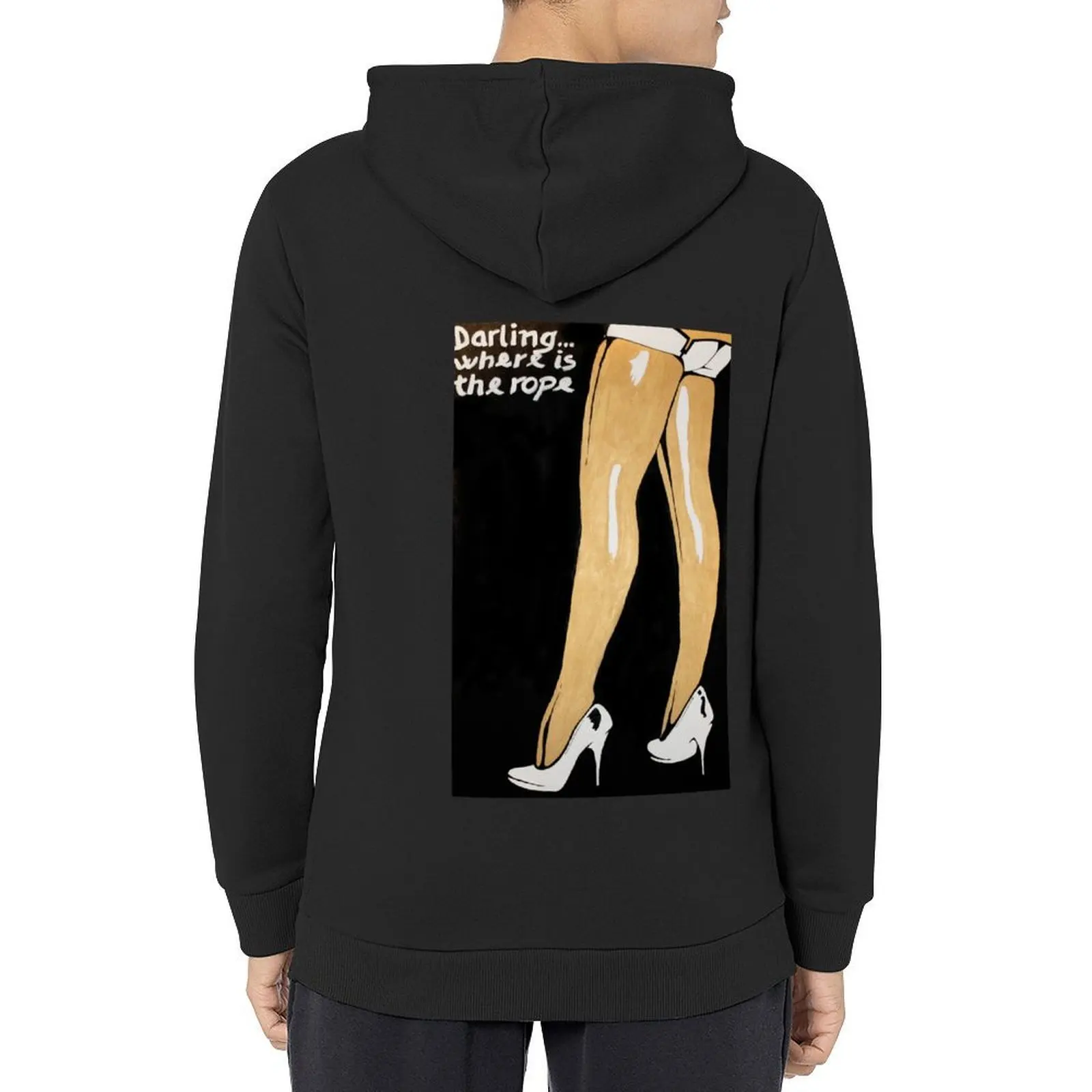 

Darling...where is the rope Hoodie japanese style male clothes autumn new products mens designer clothes hoodie man