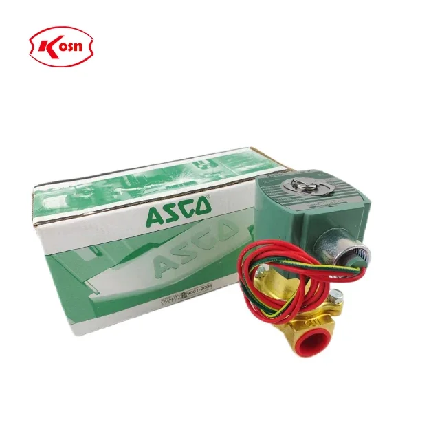 ASCO 2/2 Series 8210 8210G026 Normally Closed Pilot Operated Pilot Solenoid Valve