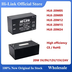 Hilink 팩토리 AC DC 절연 전원 공급 장치 모듈, 스마트 홈 고효율, 20W, 5V, 9V, 12V, 15V, 24V, 20M05, 20M09, 20M12, 20M15, 20M24