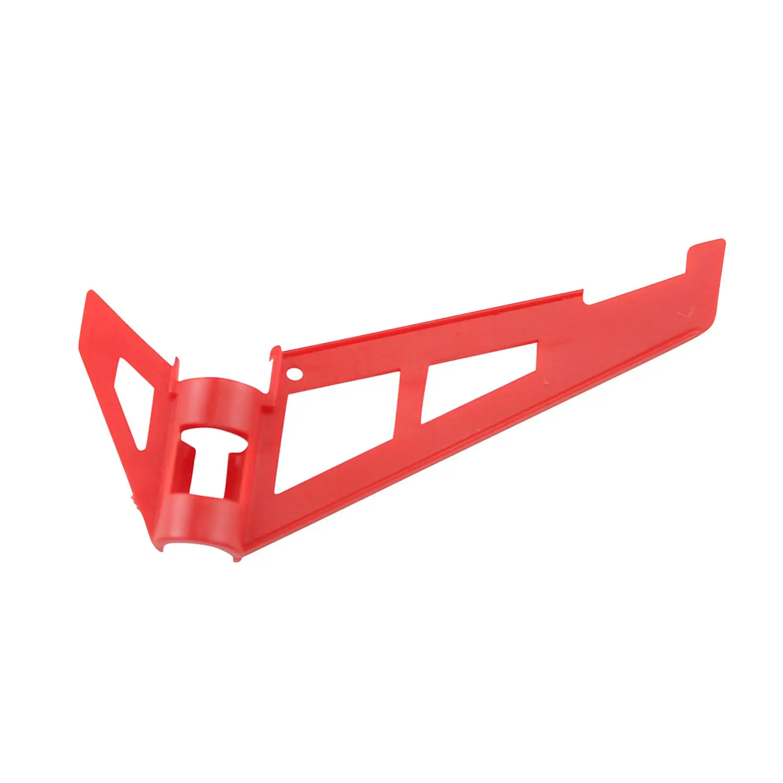 RC Airplane Tail Vertical Wing Replacement for Wltoys XK K130 K200 Helicopter Red Size 58mm