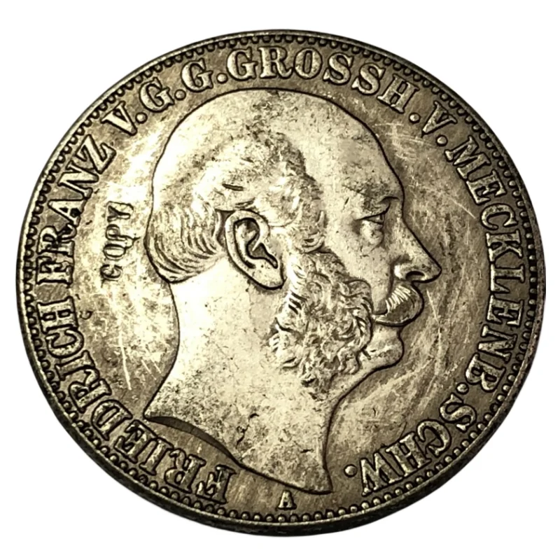 دوقية السويد الكبرى شويرين (الولايات الألمانية) ، 1 فيرينسثالر-أدوات ، أغسطس ، 1850 #1