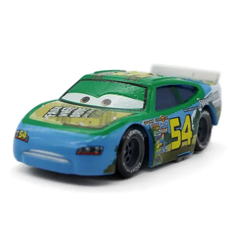 Disney Lightning McQueen Cars No. 54 No. 68 No. 117 Racing Container Car Model Children\'s Animation Cartoon Toy Car Holiday Gift