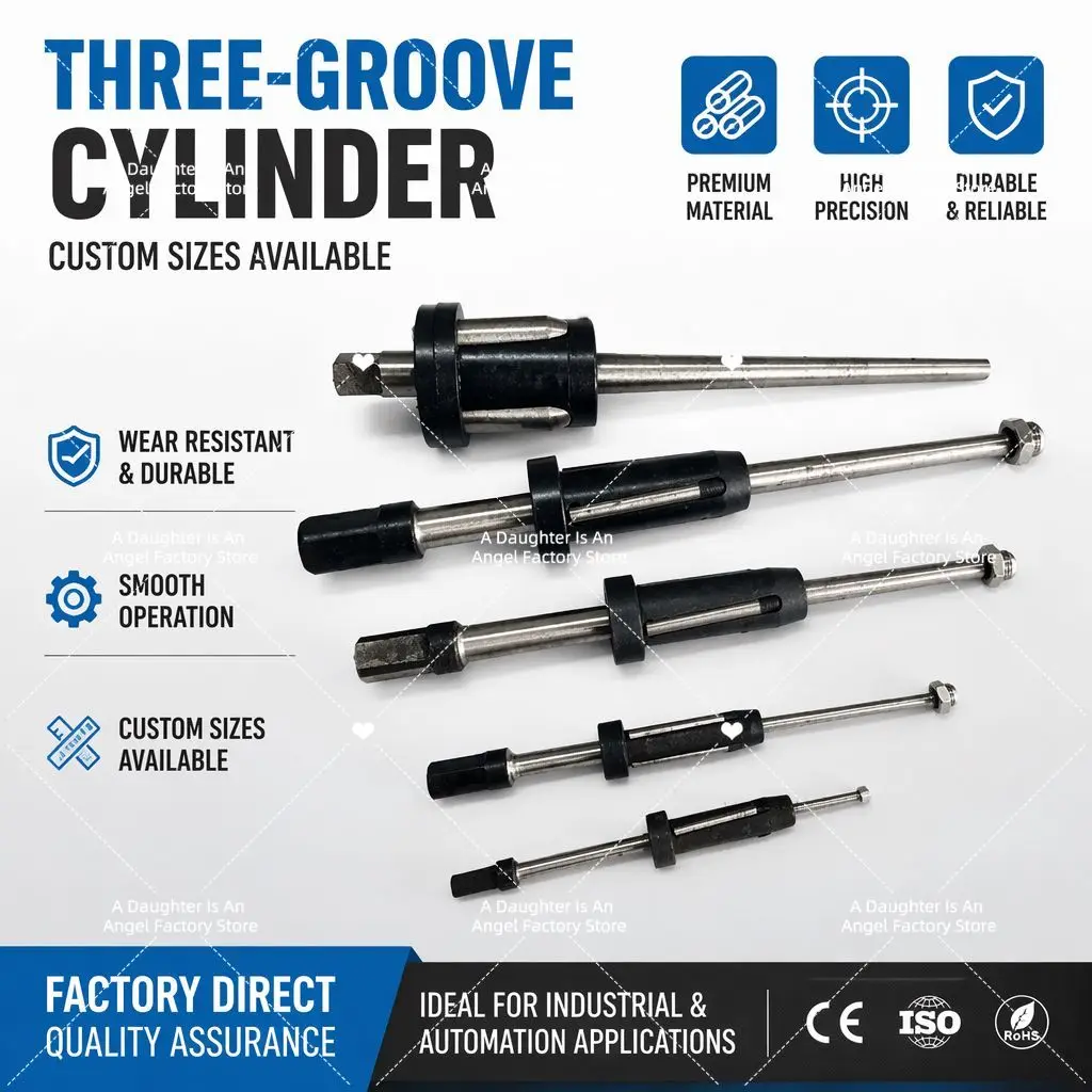 1PCS Three-slot Straight-through Straight-tube Tube Expander Condenser Maintenance Pipe Strength Tube Expanding Copper Tube