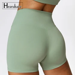 Hochwertige Push-up-Yoga-Shorts Sports horts mit hoher Taille Frauen Stretch-Turnhose Frauen erweichen Trainings shorts Yoga-Kleidung