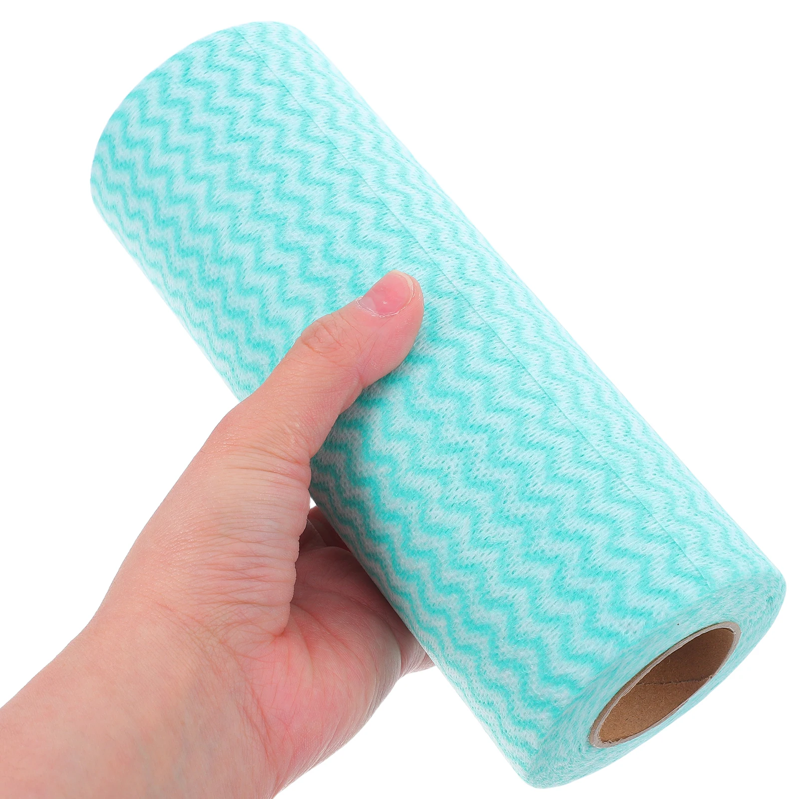 

2 Rolls Disposable Kitchen Rags Washable Cleaning Cloths Grease Absorbent Oil Resistant Supplies Household Restaurant