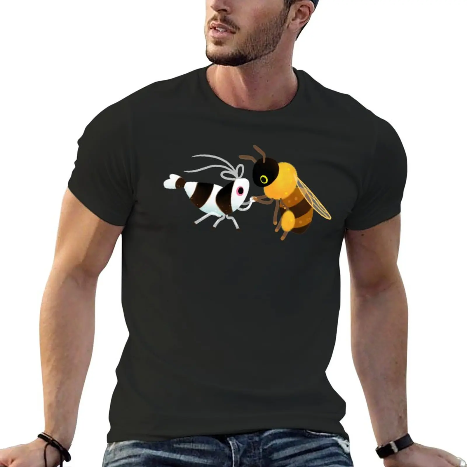 Bee & bee shrimp T-Shirt essential t shirt clothes mens t shirts pack