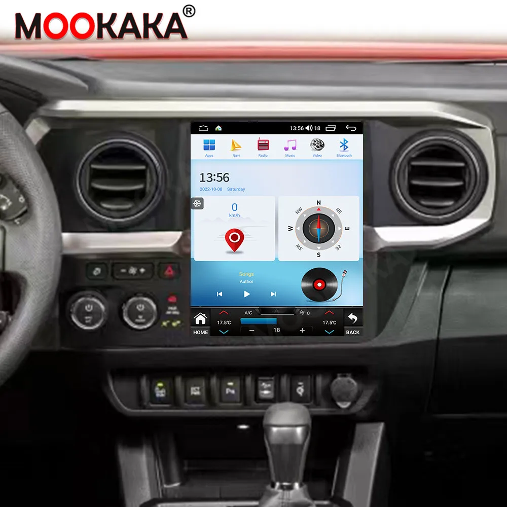 

12.1 Inch Android 14 Car Radio For Toyota Tacoma 2017-2023 Screen Gps Navigation Multimedia Video Player Stereo Carplay