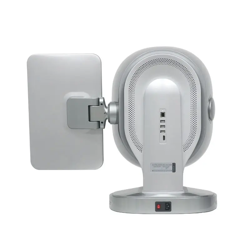 Analyseur professionnel de peau faciale alimenté par IA avec soumisation de rapports en temps réel Diagnostic cutané numérique avancé pour les salons cliniques