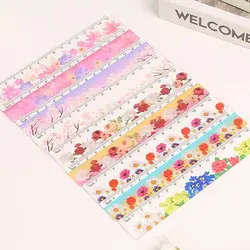 Cute Acrylic Straight Rulers School Office Supplies Planner Accessories Student Prize Drawing tools