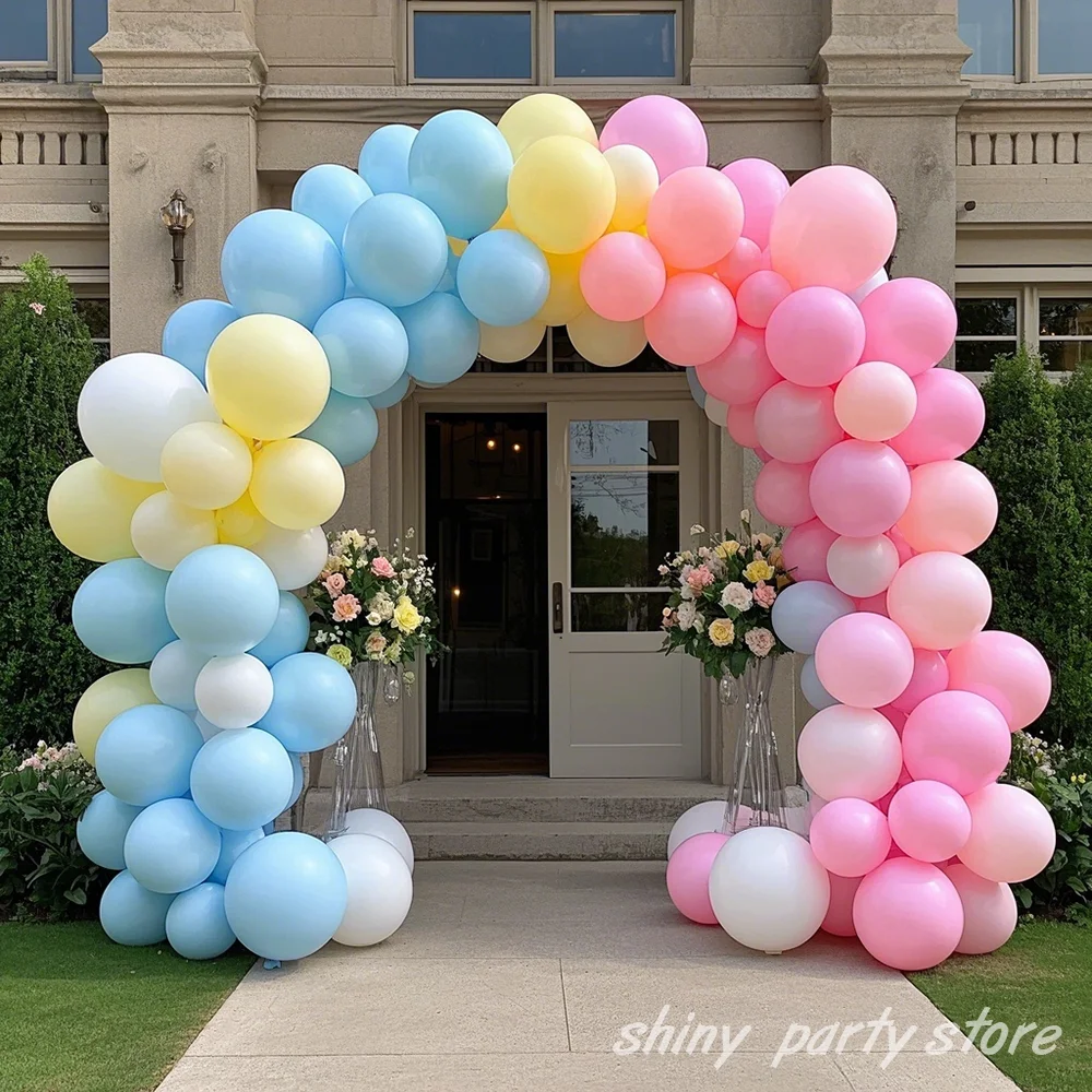 

5-36inch Pink Blue Macarons Latex Balloons Pastel Candy Wedding Party Birthday Decoration Balloons Baby Shower Decor Air Globos