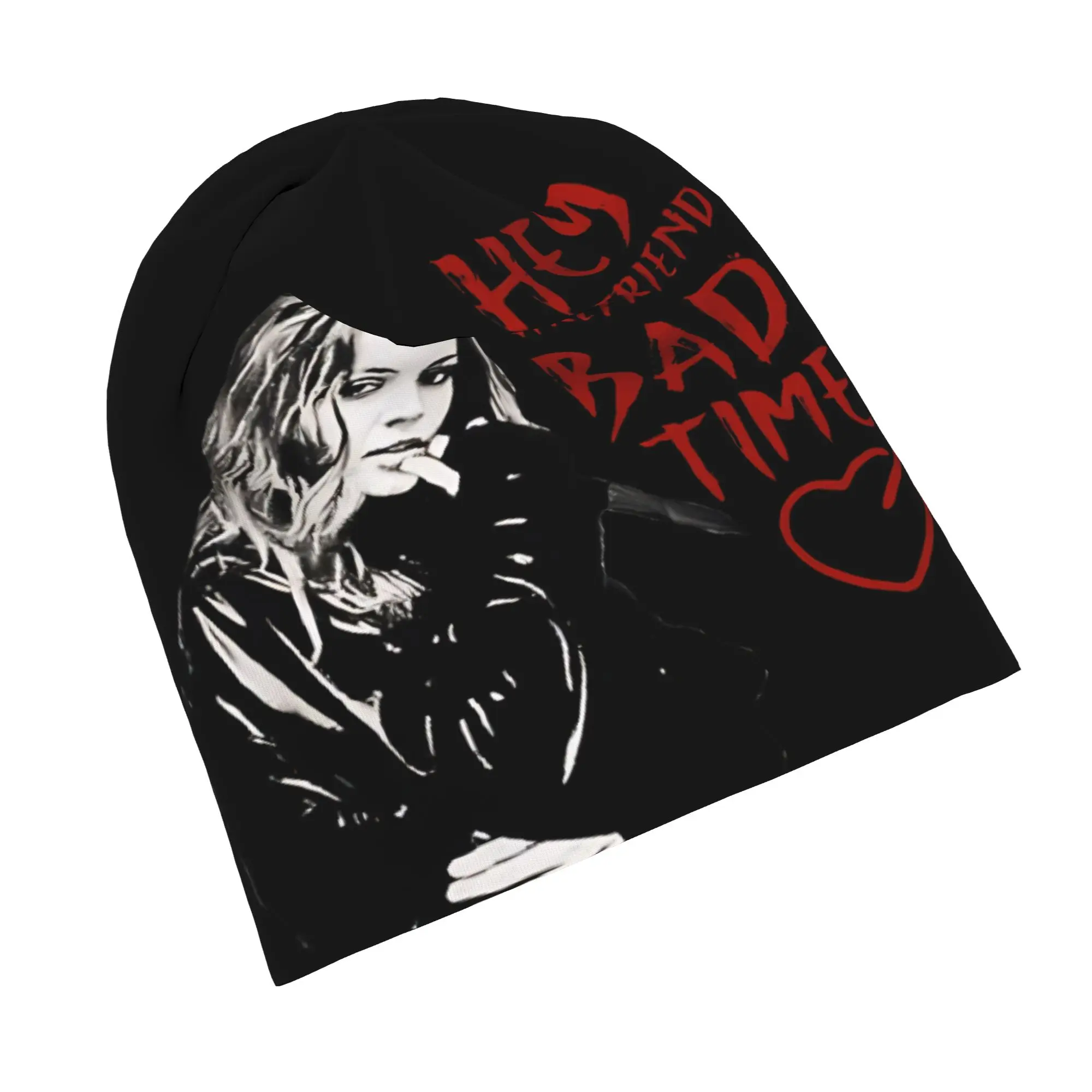 Hey Girlfriend Bonnet Hat Fashion Street Buffy the Vampire Slayer Skullies Beanies Hats Unisex Spring Head Wrap Caps