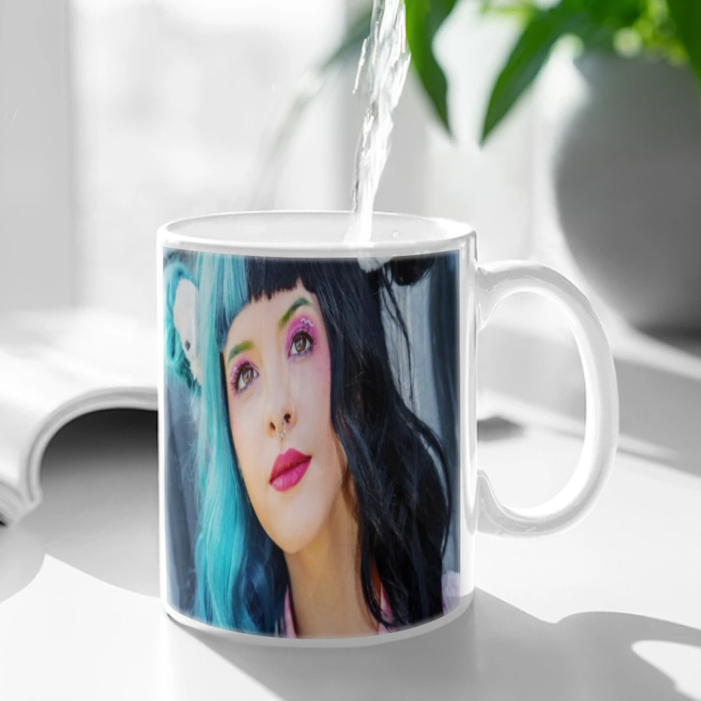 Girl Singer Melanie Martinez Coffee Mug 11oz Fun Ceramic Coffee Tea Cocoa Cup Handle Tea Drink Cup