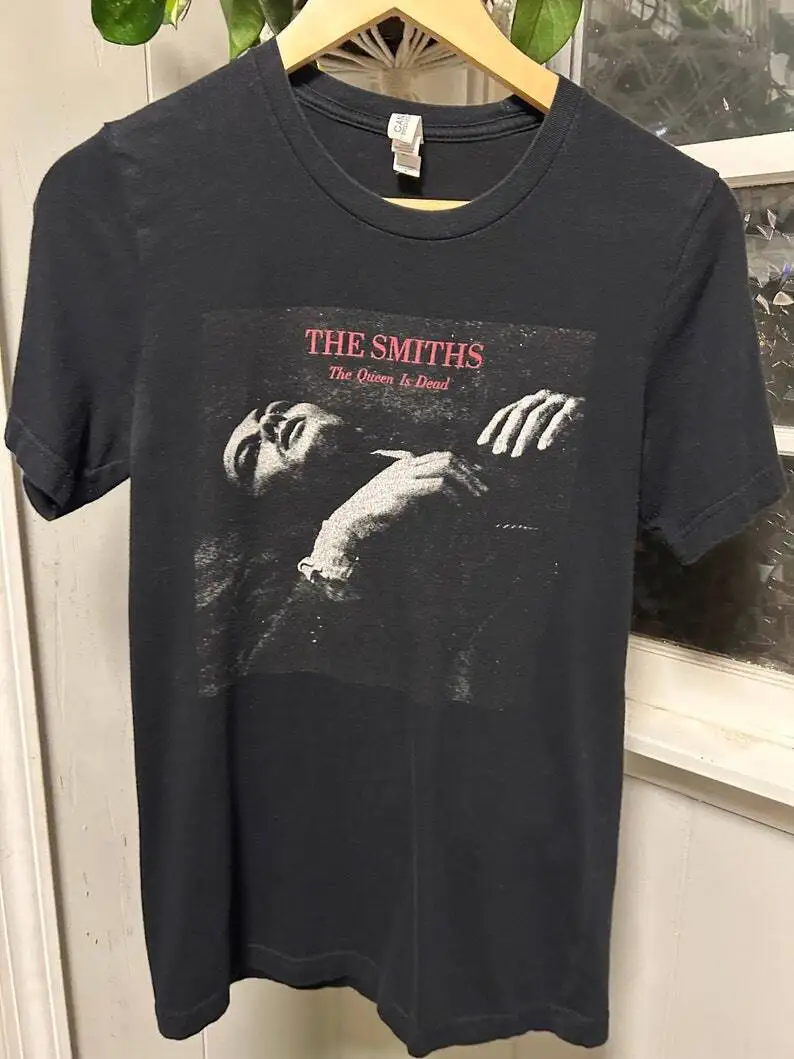 

The Smiths The Queen Is Dead black short sleeve T shirt Reprint NH10397