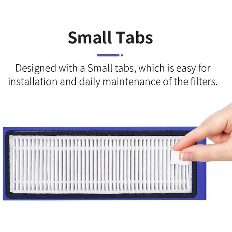 ABZA-filtre Hepa de remplacement pour aspirateur Robot hybride Eufy Robovac L70, accessoires, paquet de 8