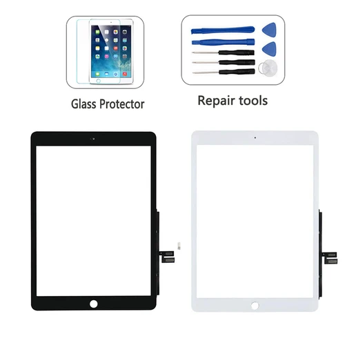 Imagen 2 del producto Vidrio exterior frontal de 10,2 pulgadas para iPad 9 9th A2602 A2603 A2604 A2605 2021 Gen, pieza de Panel táctil de repuesto