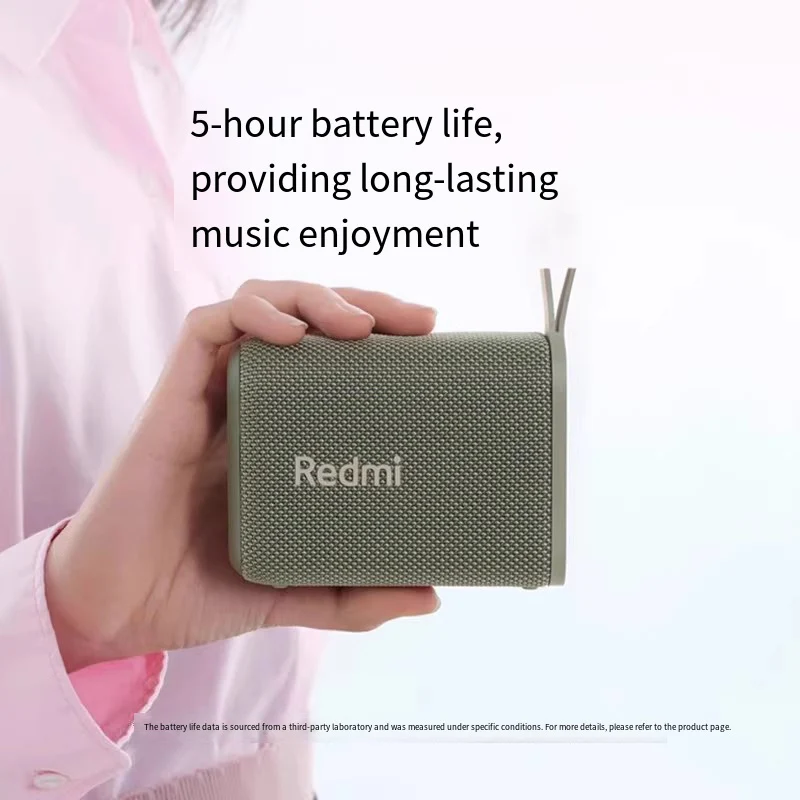 الأصلي Xiaomi Redmi في الهواء الطلق مكبر صوت مقاوم للماء ستيريو محمول صندوق صوت قوي بلوتوث RGB المزدوج الاقتران TWS المتكلم