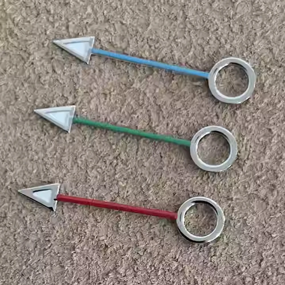 

12.5mm Watch Hands Green Luminous NH34 Hands GMT Pointers for NH34 Movement Men Watch Accessories