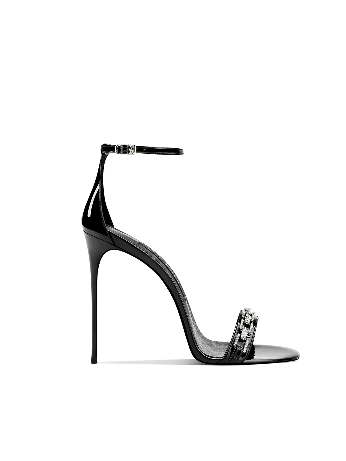 Red Stiletto High-heeled Sandals Women's Model 2025 Summer New Model with A Popular Super Fire