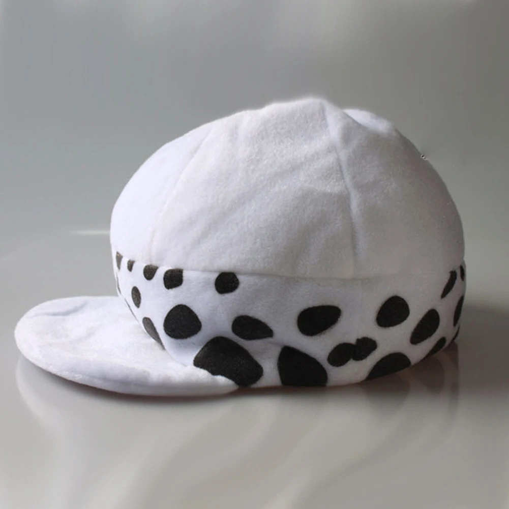 Trafalgar Law-gorras de béisbol de una pieza, accesorio de disfraz de fantasía, accesorio de fiesta de disfraces, Cosplay de Anime, Invierno