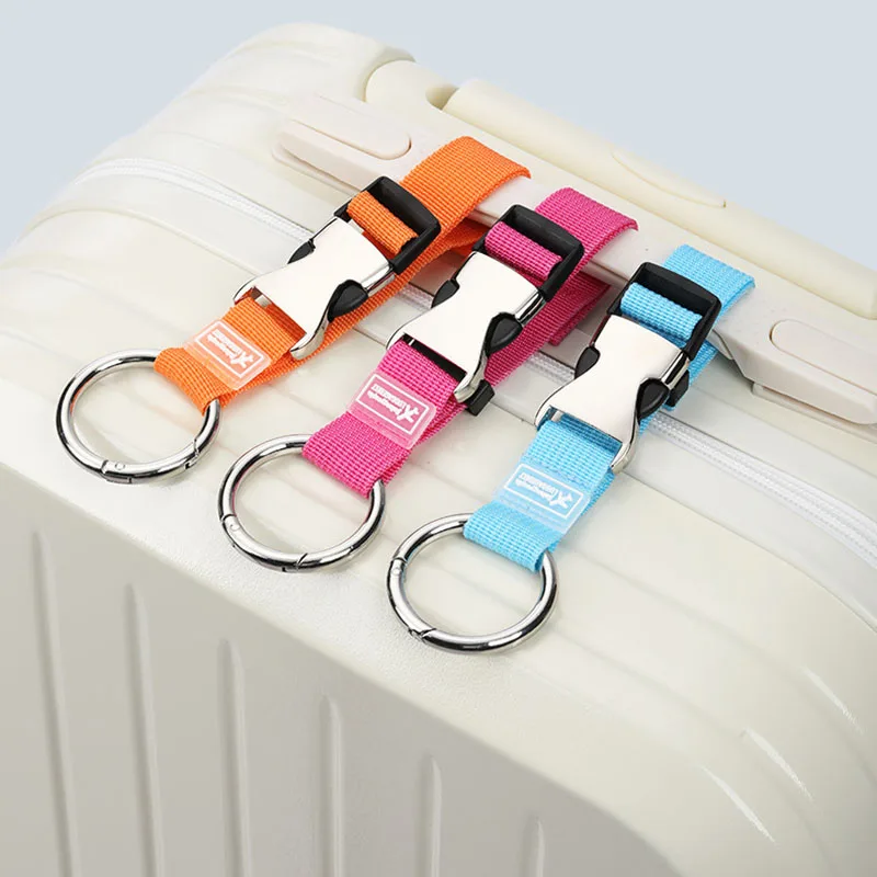 Anti-lost Strap Belt Keychain Buckle Carabiner Outdoor Travel Hang Bind Tie Clothes Bag With Luggage Case Boot Suitcase Together