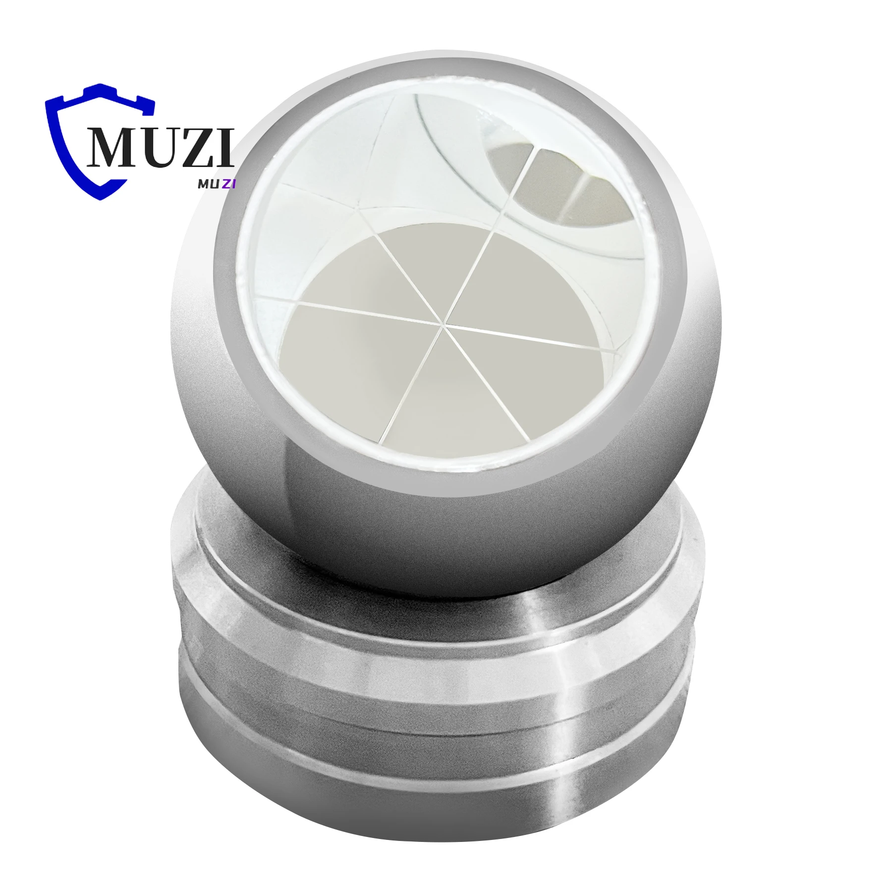 

New Silver Coated Reflective Prism Diameter 38.1mm Mini Prism for Track and Trail Surveying Magnetic Mini Measuring Ball Prism