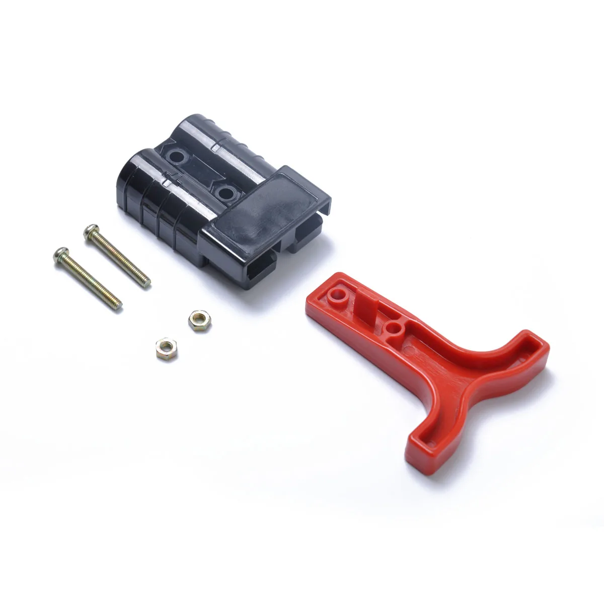

Forklift Linker Connector Quick Disconnect Electrical Weather Resistant 1-36V 50A Silver Copper Contacts for Solar