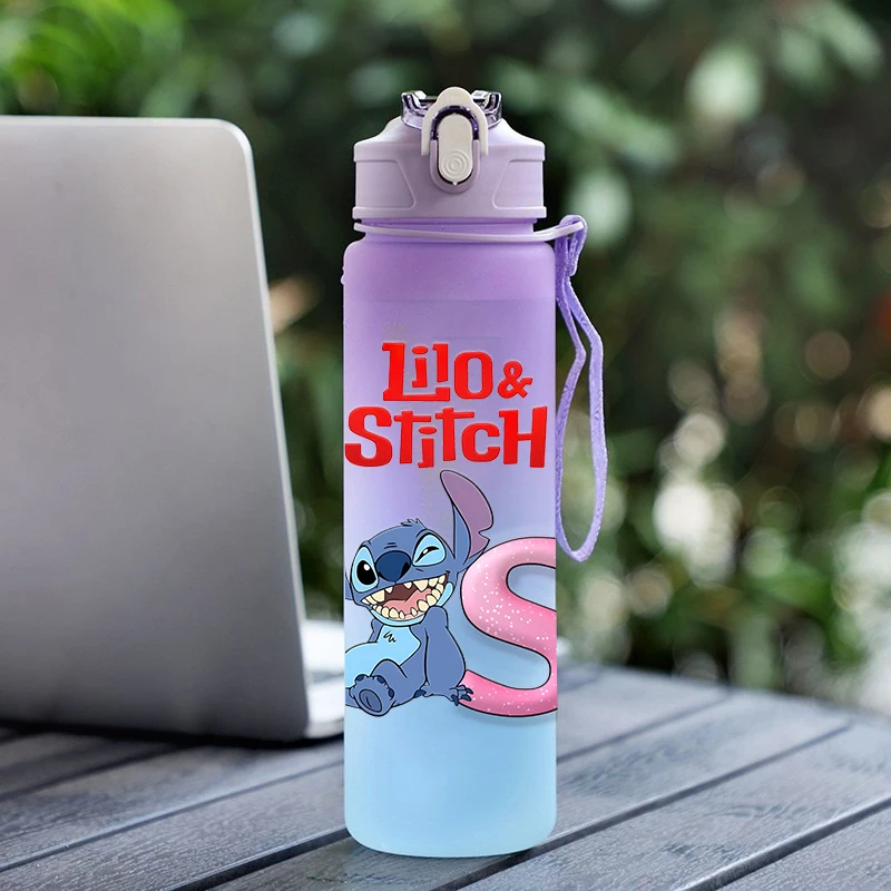 1000 мл бутылка для воды с буквенным принтом A-Z, большая емкость, портативная портативная чашка для воды с рисунком аниме, спортивная чашка для воды на открытом воздухе, подарок для ребенка