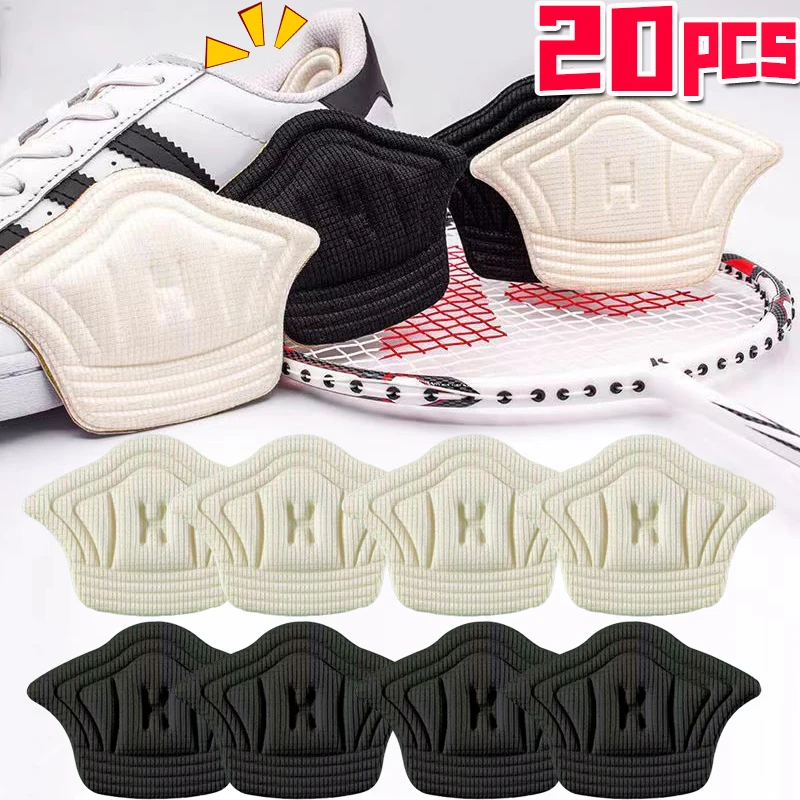 2/20pcs Insoles Patch Heel Pads for Sport Shoe Adjustable Size Feet Pad Pain Relief Cushion Insert Insole Heel Protector Sticker