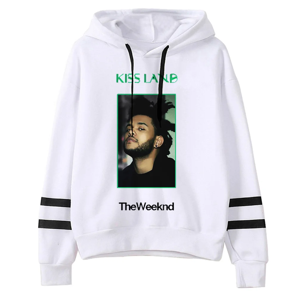 the Weeknd hoodies women gothic streetwear aesthetic Fleece tracksuit Hood women Korean style pulls