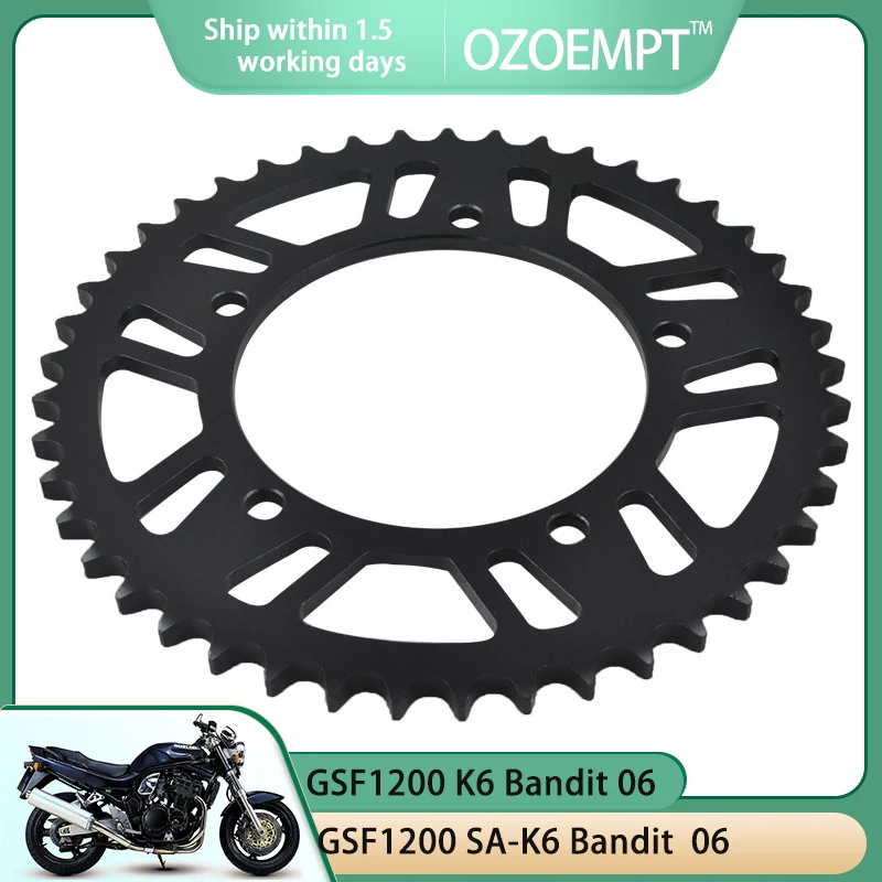 

Задняя звездочка для мотоцикла OZOEMPT 530-45T, подходит для GSF1200 K6 Bandit 06 GSF1200 SA-K6 Bandit 06