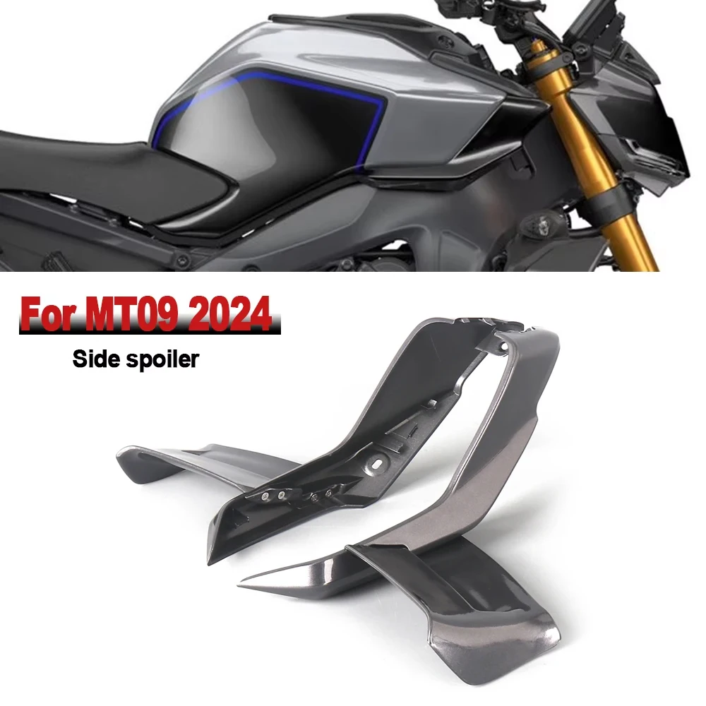 

Motorcycle Accessories Side Spoilers Wind Winglets Aerodynamic Winglets fairing is suitable For YAMAHA MT09 MT-09 SP 2024 2025