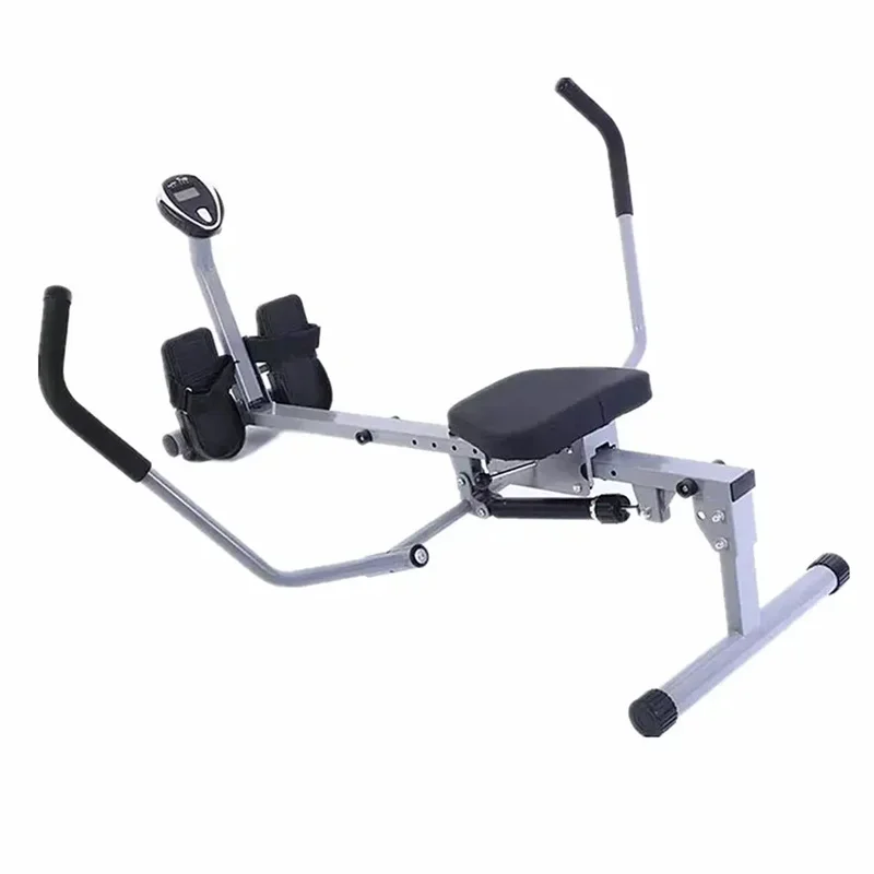 Foldable Rower Exercise Rowing Machine With Hydraulic Cylinder Adjusted Indoor Exercise