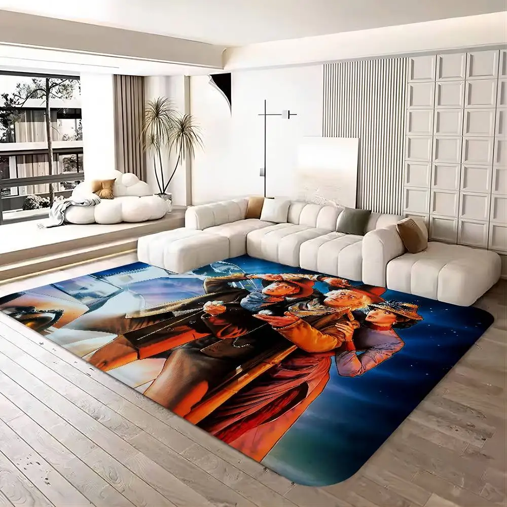 Movie B-Back To The F-uture Entrance Door Mat Nordic Style Home Doormat Bathroom-Toilet Mats Bedroom Hotel Decor Mat