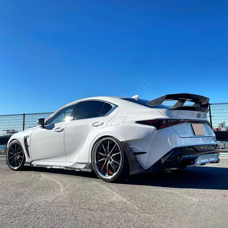 For Lexus IS IS250 IS300 IS350 2022 2023 2024 Car Styling Carbon Fiber Rear Trunk Boot Duck Spoiler Back Windshield Wing