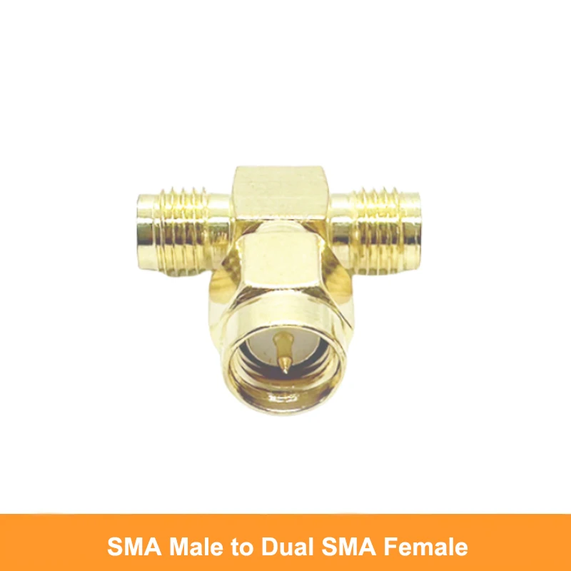 Kit de conectores SMA, adaptadores SMA a RP-SMA macho/hembra, ángulos de 45, 90, 135 grados, rectos, conectores coaxiales para antena WiFi, divisor 5
