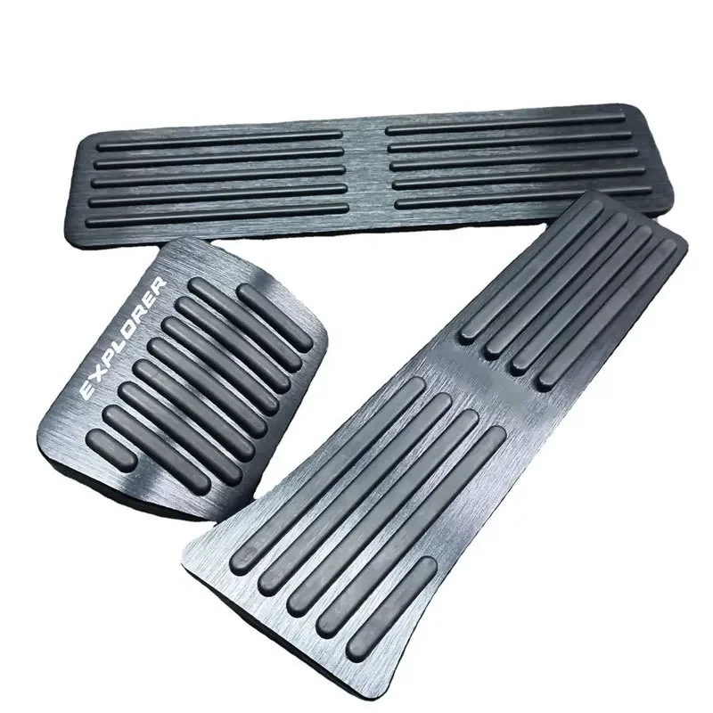 تعديل داخلي لدواسة الوقود Ford 13-23 Explorer، فرامل معدنية مضادة للانزلاق، دواسة الراحة #5