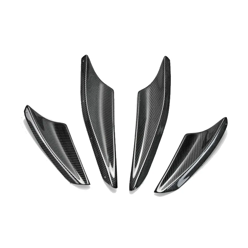 

Applicable Mitsubishi EVO10 Wingshen Carbon Fiber Modification Parts Varis Front Bumper Spoiler Front Surround Spoiler Air Knife