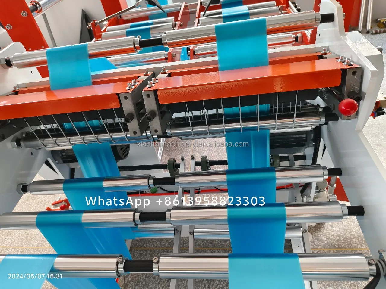 Customized New Product Golden Supplier Plastic Film Bag Side Folding Machine