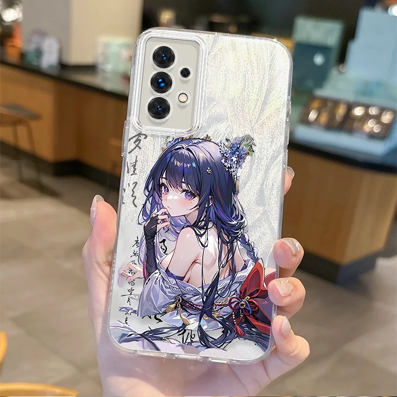 

New Game Cute Girls Anime Matte Phone Case for Samsung Galaxy A35 A34 A33 A32 A31 A30 A25 A24 A23 A22 A21 Non-Slip Cartoon Cover