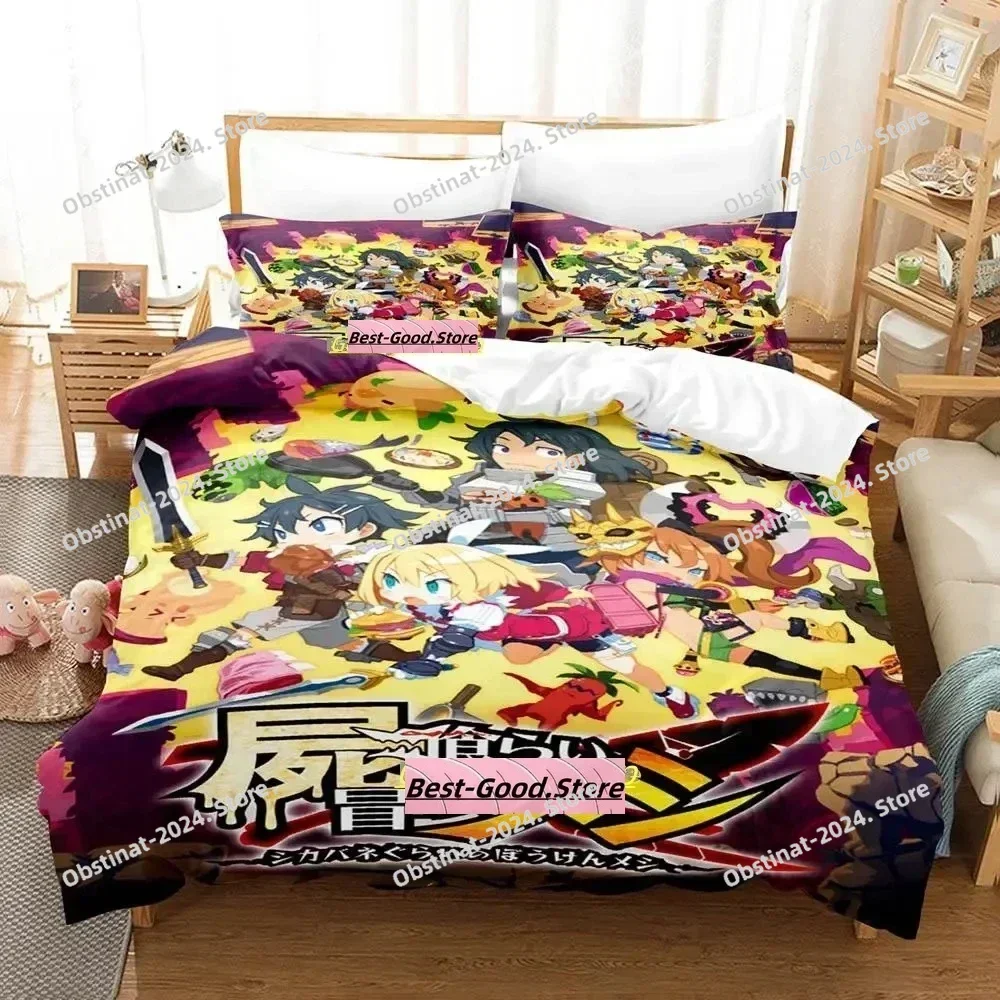 

2023 Disgaea 7 Bedding Set Duvet Cover Full Queen King Size Pillowcase Bed Printed Bed Set For Aldult Kid Bedroom Single Twin